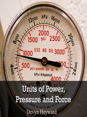 cover image of Units of Power, Pressure and Force